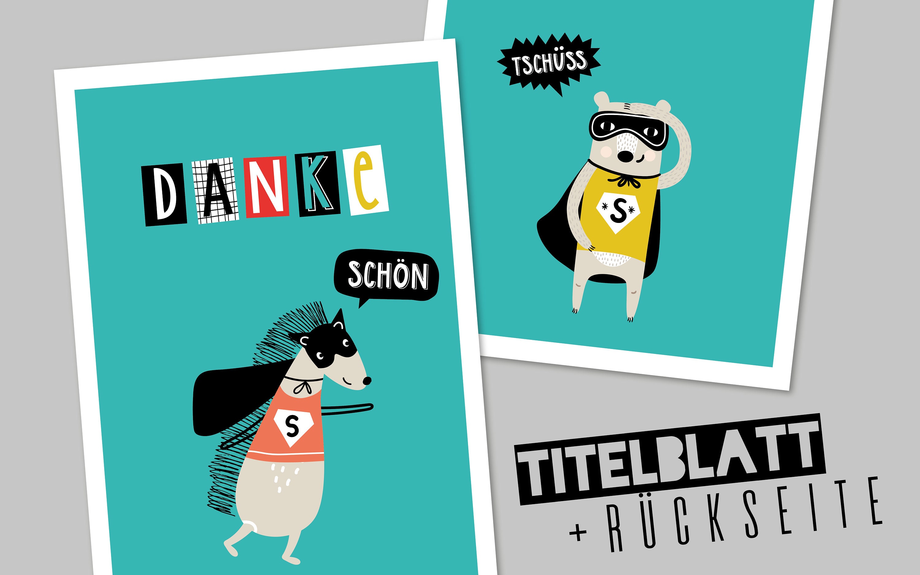 Abschiedsbuch Abschiedsheft Fur Die Schule Als Pdf Zum Etsy