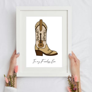 TS Fearless Cowboy Boot