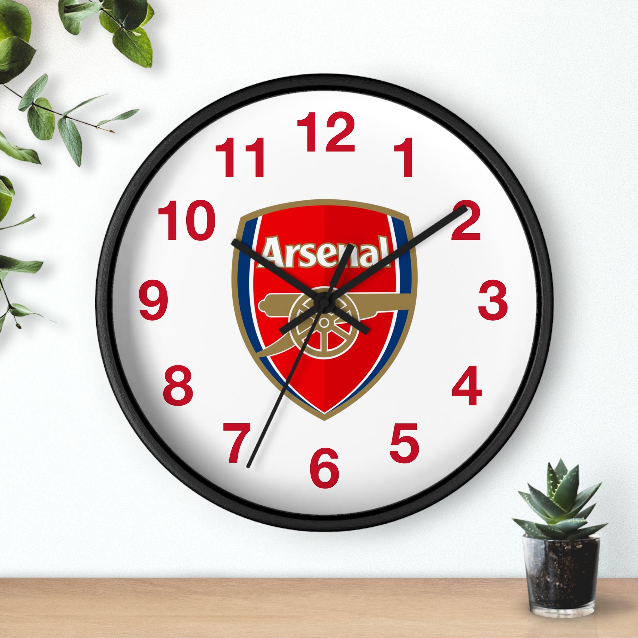 Arsenal bruised banana Acrylic Wall Clock