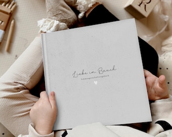 Schwangerschaftstagebuch - Liebe im Bauch | Geschenke für Schwangere, Schwangerschaft