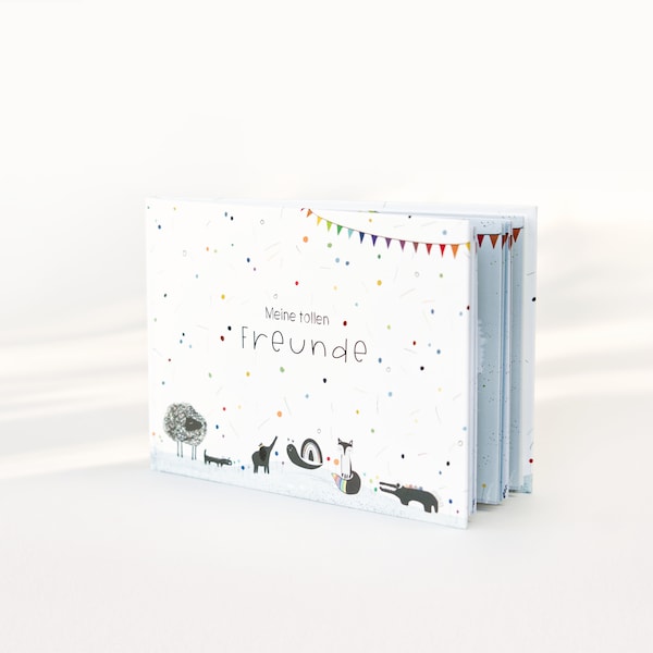Freundebuch für Mädchen und Jungs - 29 Freunde | Freundebuch Grundschule & Schule