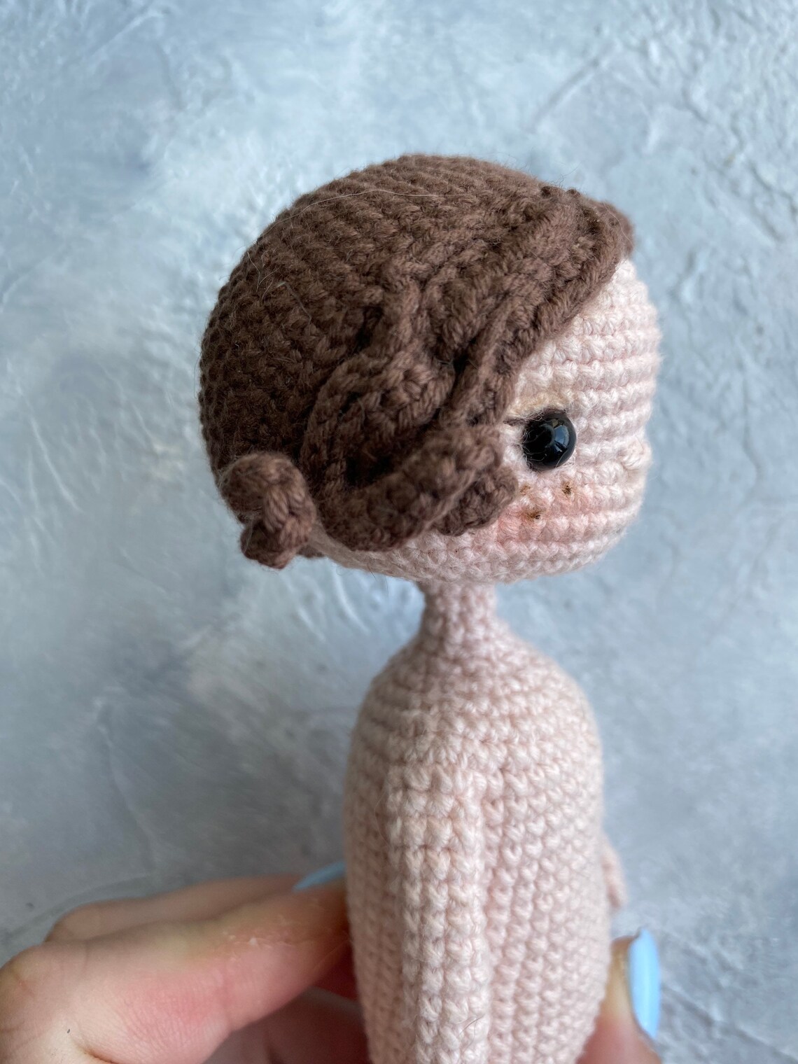 Amigurumi crochet pattern little mushroom-doll PDF ENGLISH | Etsy