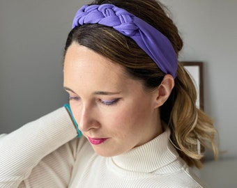 Sailor Knot Elasticated Headband PDF Sewing Pattern - Instant Download - Includes Step by Step Tutorial with photos