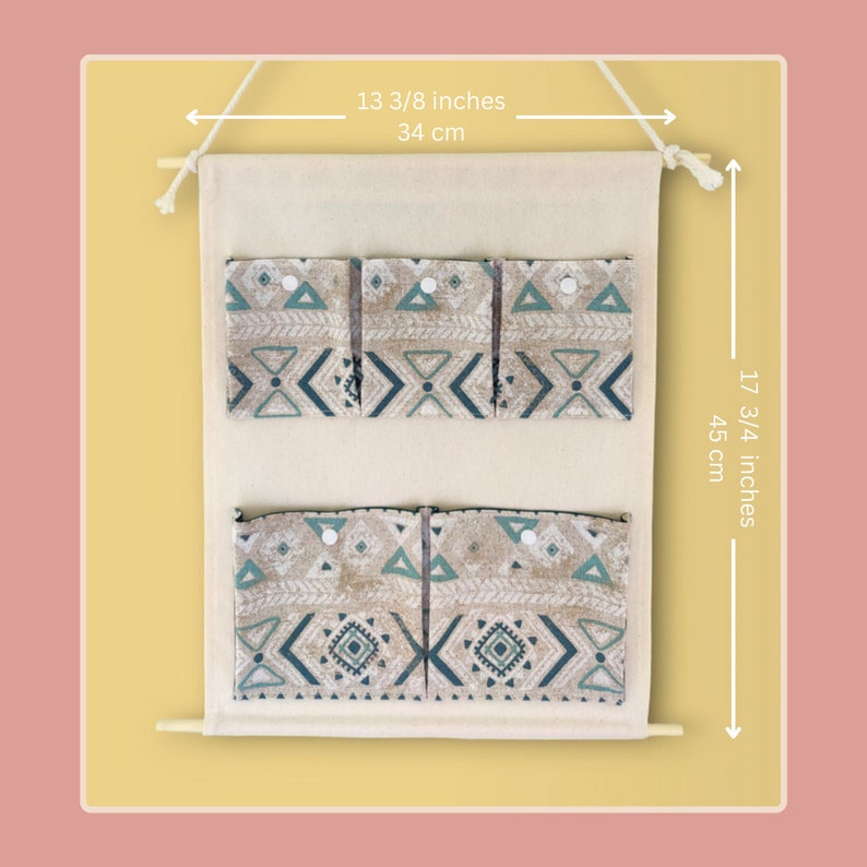 Hanging Wall Organizer PDF Sewing Pattern - Instant Download - up to 10 ...