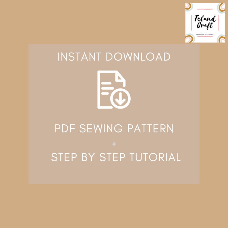 Hanging Wall Organizer PDF Sewing Pattern - Instant Download - up to 10 ...