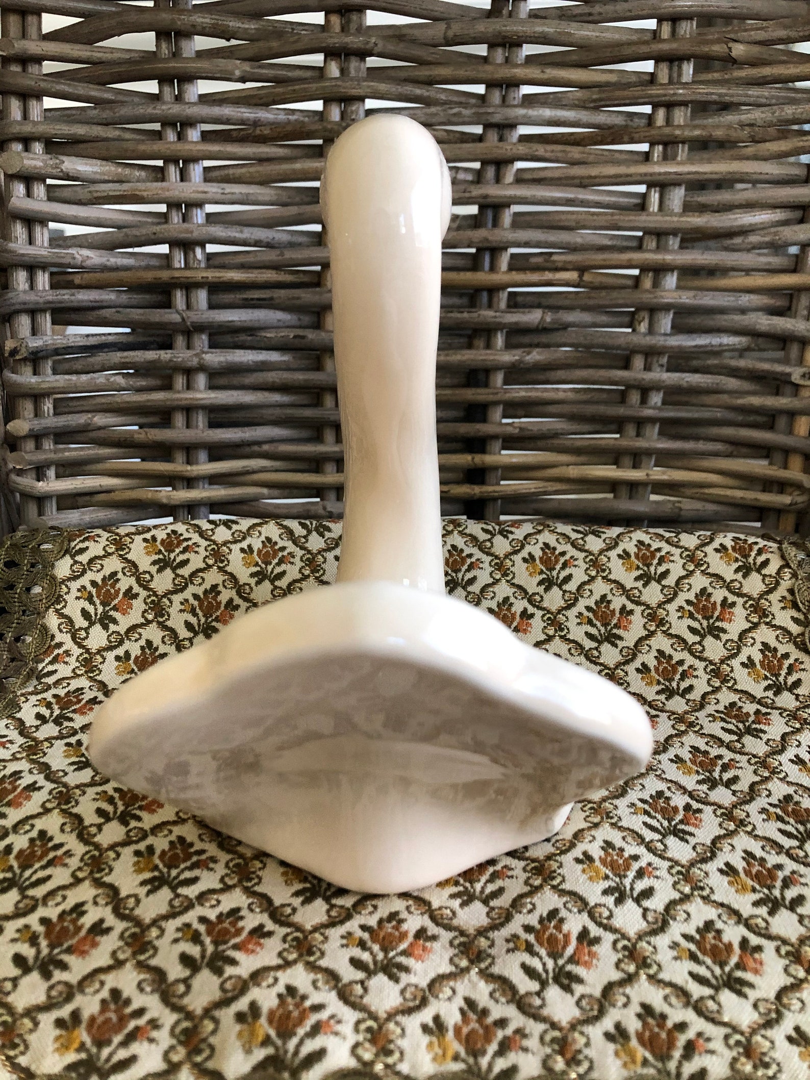 Vintage Ceramic Swan Hand Towel Holder Vintage Bathroom Etsy.de