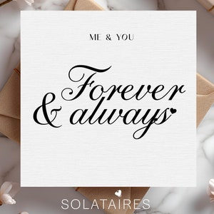 Anniversary Card For Husband, Wife Anniversary Card, Anniversary Card For Boyfriend, For Girlfriend, Boyfriend/ Girlfriend birthday card