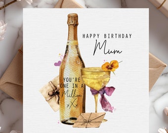 Mama Geburtstagskarte, Geburtstagskarte für Mama, Mama in einer Million Geburtstagskarte, Spezielle Mama Karte, Mama Karte, Mama Karte, Mama Geburtstagsgeschenk für sie
