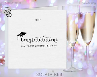 Personalised Graduation Card,Congratulations Graduation Card Uk,You did it card,Congrats greeting card,Degree congrats card,Celebration Card