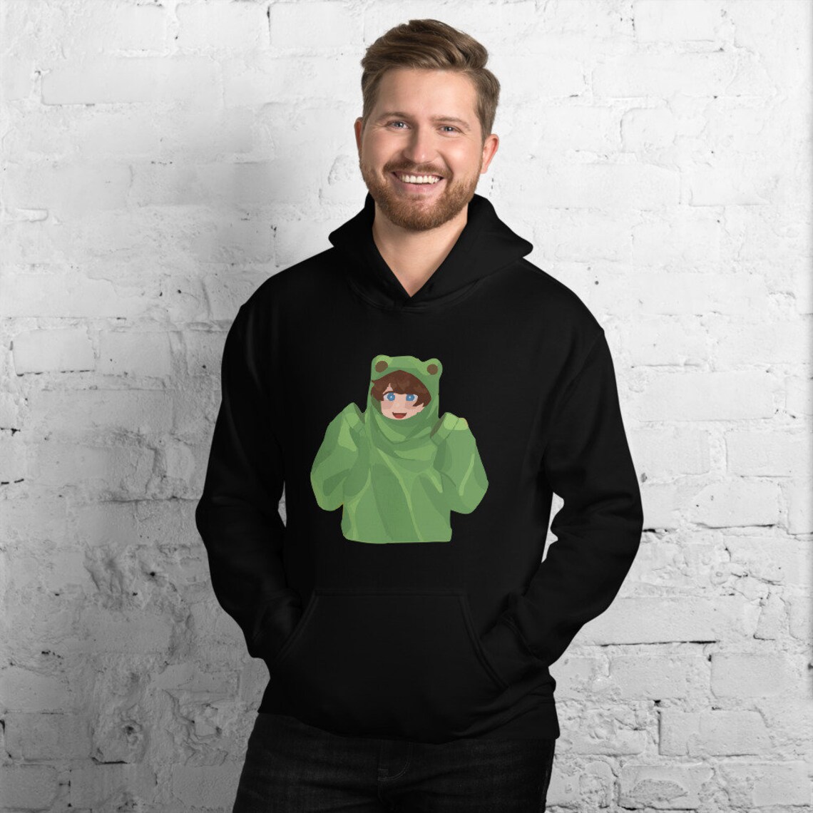 Karl Jacobs Frog Hoodie Karl Jacobs Grenouille Merch Etsy
