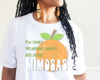 Camiseta de mimosas, divertida para beber, para brunch