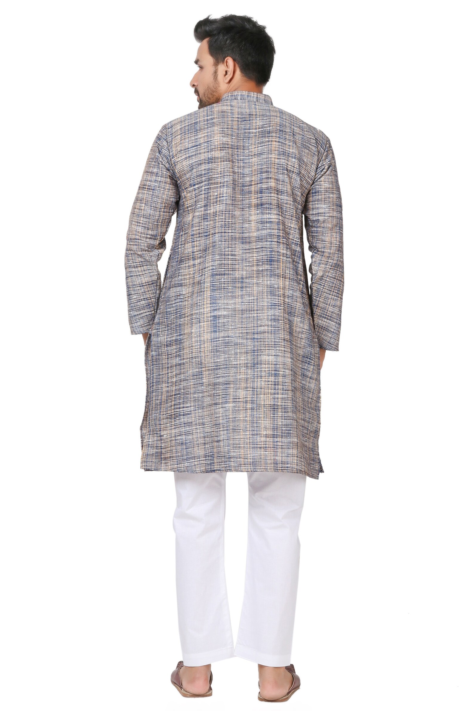 Men's Indian Khadi Kurta Pajama Set Etsy