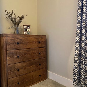 Solid Wood Chest of Drawers made to order to fit any space, any size any colour.