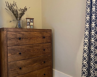 Solid Wood Chest of Drawers made to order to fit any space, any size any colour.