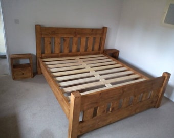 The Countrystyle - 100% Handmade Solid Wood Bed Frame SALE!