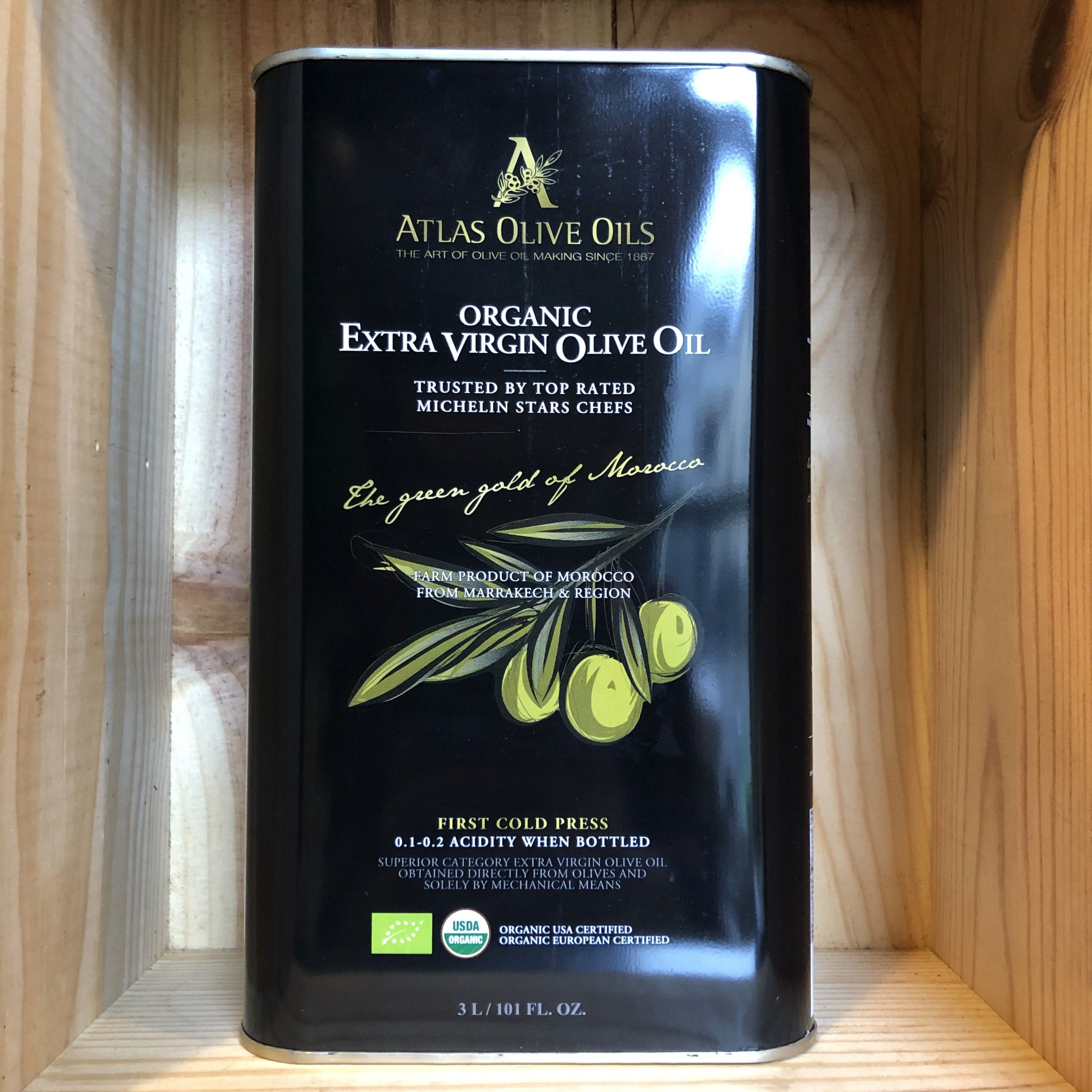 Atlas 3 LT Cold Press Extra Virgin Olive Oil | Polyphenol Rich & Organic 8 thumbnail image