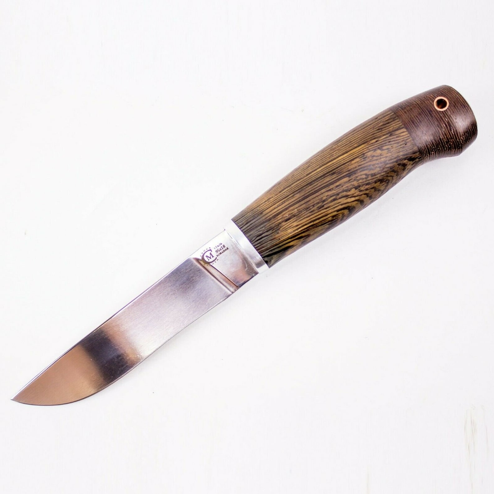 Finnish knife PUUKKO Stainless Steel handle wenge Etsy