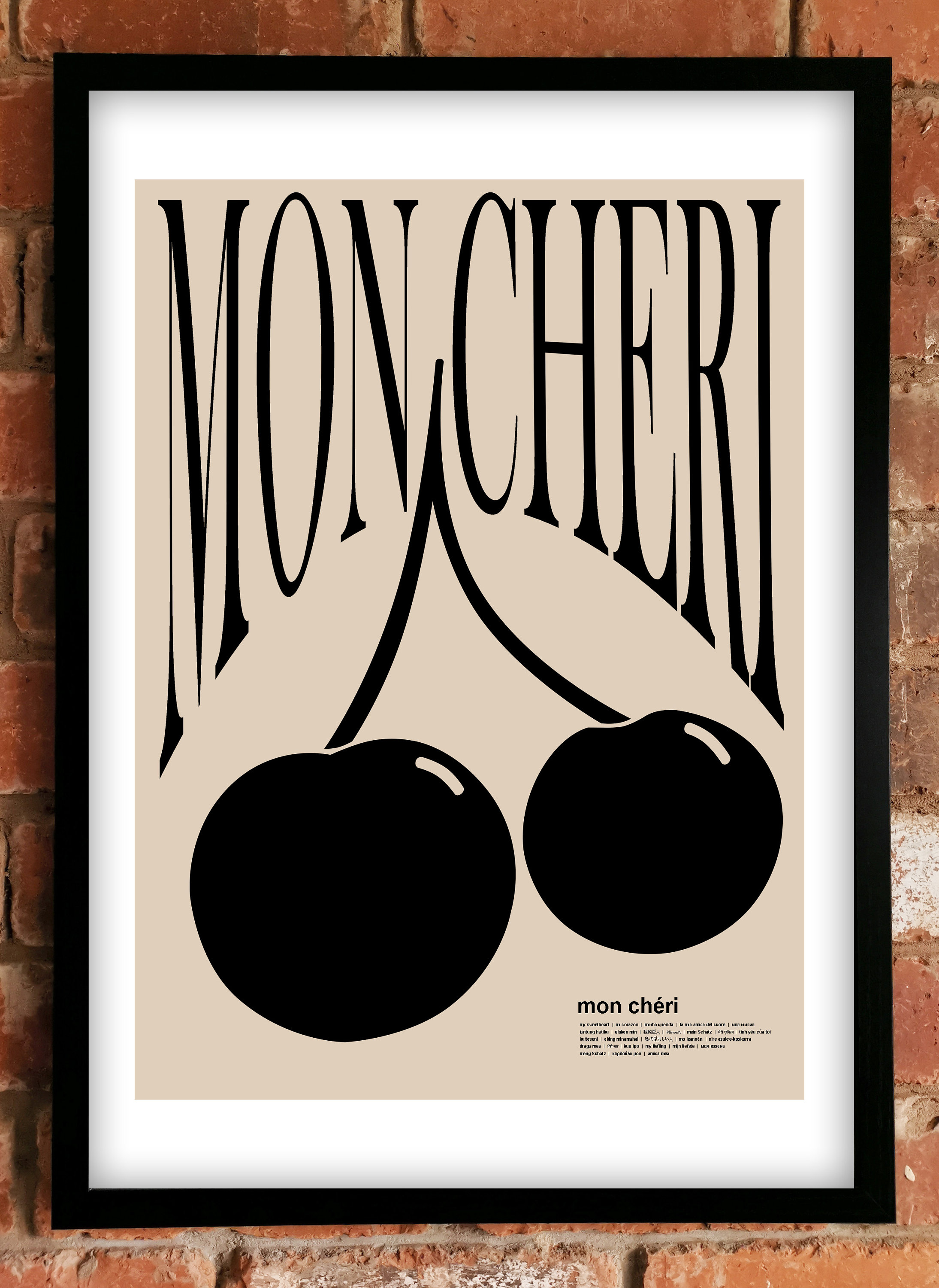 Mon Cheri No1 Poster