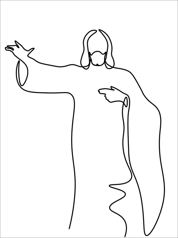 Christ Icon Drawing Christmas Jesus Christ Drawing