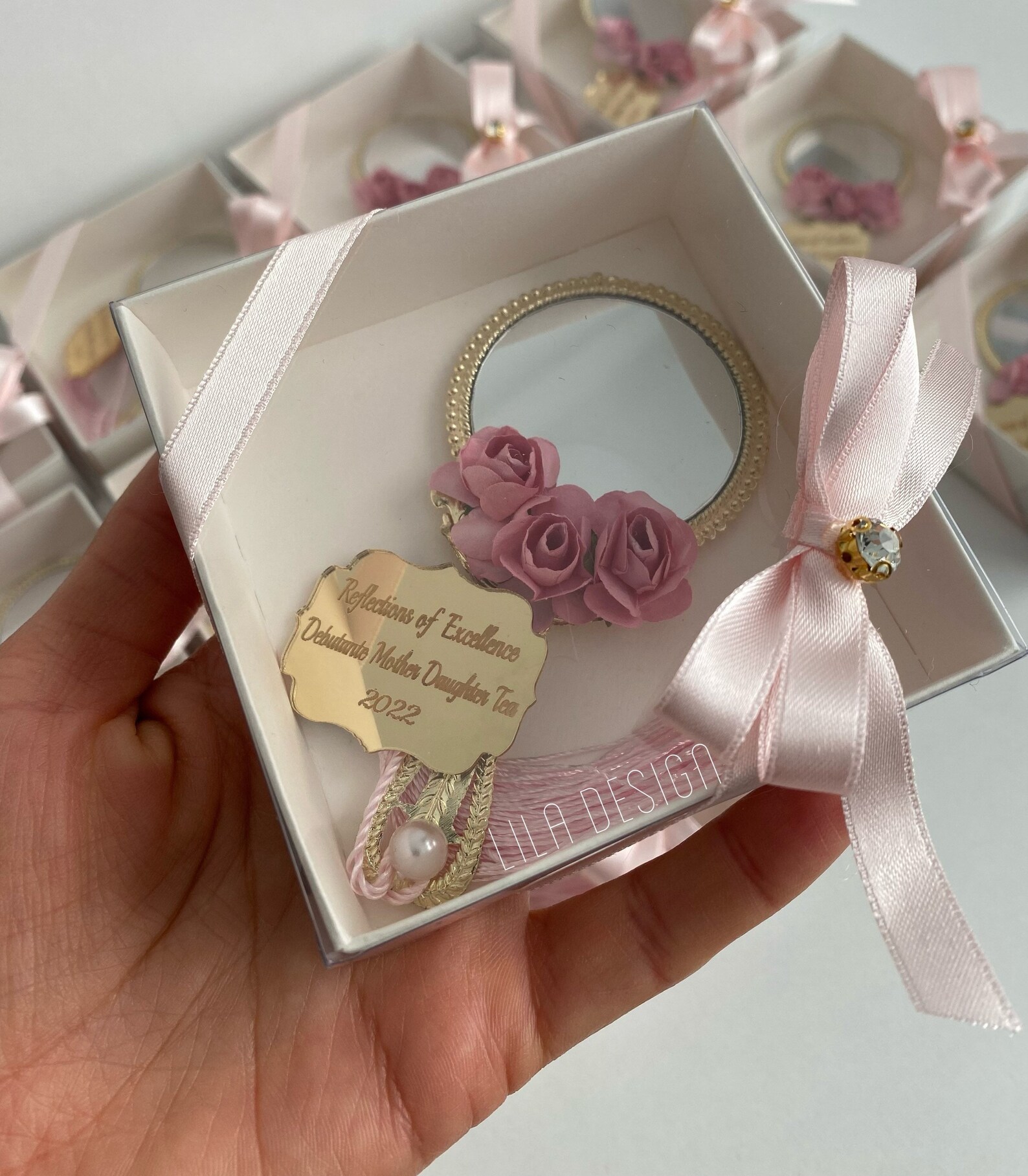 Personalized Quinceañera Favors Mirror Wedding Favors Luxury Etsy