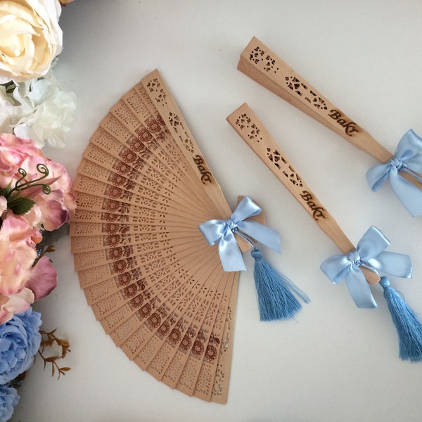 Personalized Hand Fans Etsy
