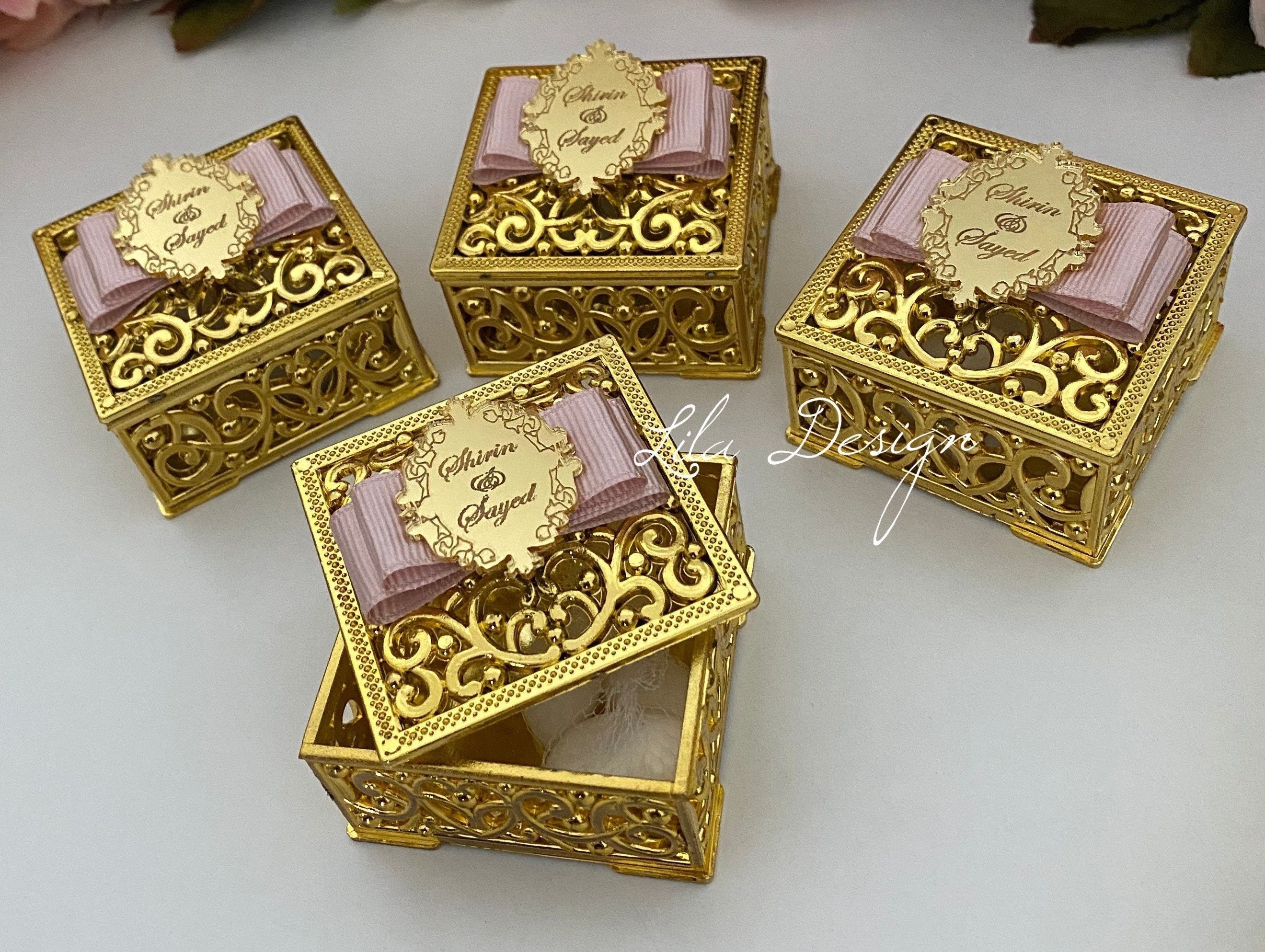 Personalized Wedding Box GiftWedding Gift boxwedding favors Etsy