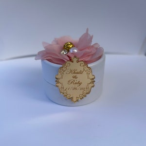 Wedding box favors,Elegant gift boxes for guests, Personalized carton box,Quinceañera box favor,Almond boxes