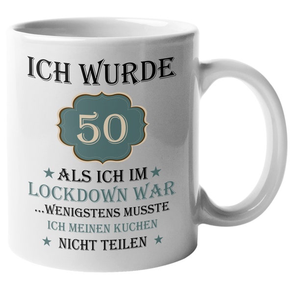 50. Geburtstag Spruch Kaffeetasse Geschenk Lustige Fünfzigster Geburtstags-Geschenk Für Männer & Frauen