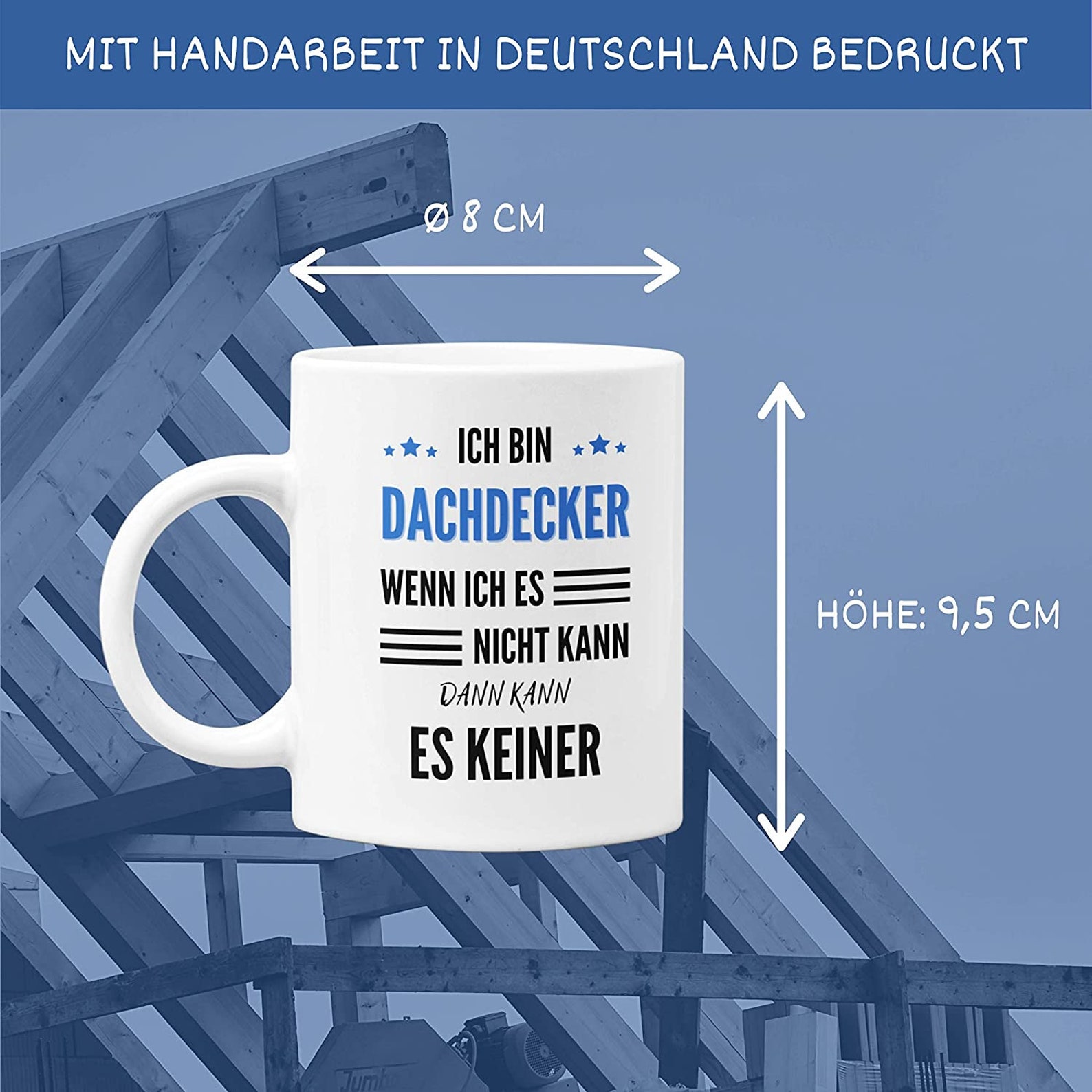 Lustiger Dachdecker Spruch Geschenkidee Dachdecker Wenn Ich Etsy