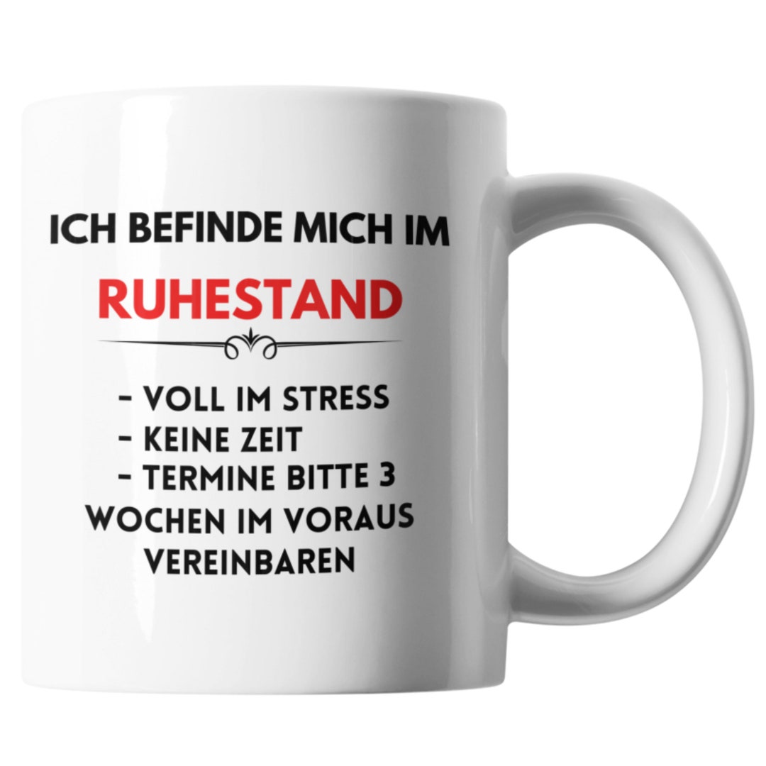 Letzter Arbeitstag Spruch Ruhestand Kollegen Kollegin Tasse Etsy.de