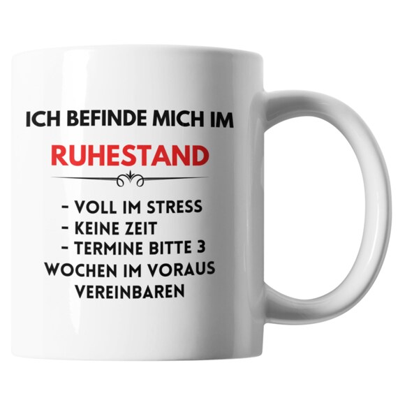 Letzter Arbeitstag Spruch Ruhestand Kollegen Kollegin Tasse Etsy.de
