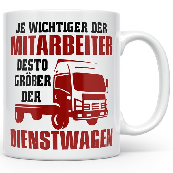 LKW Fahrer Tasse Spruch Geschenkidee Kaffeetasse Für Fernfahrer