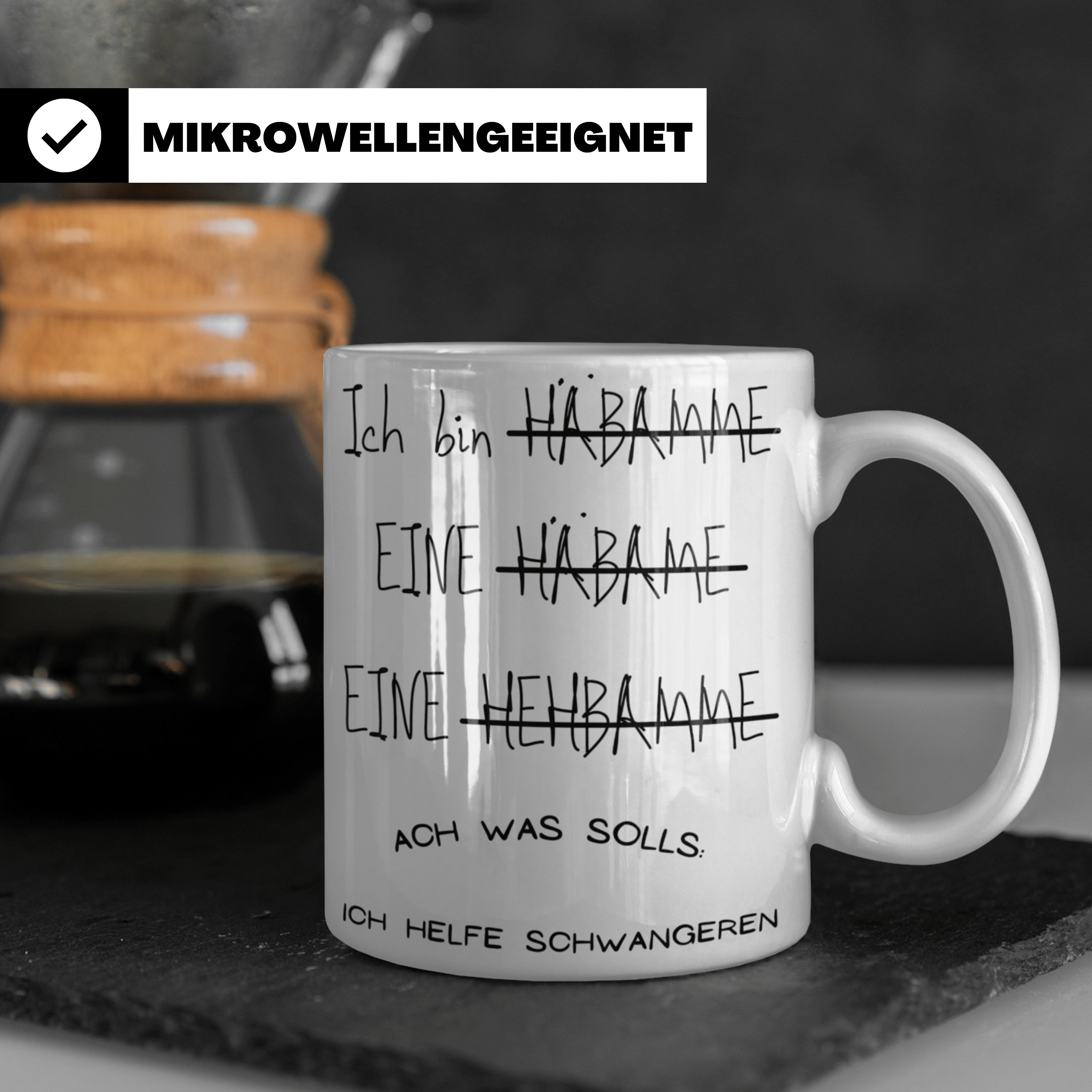 Lustige Hebamme Tasse Spruch Schwangerschafts Begleitung Etsy