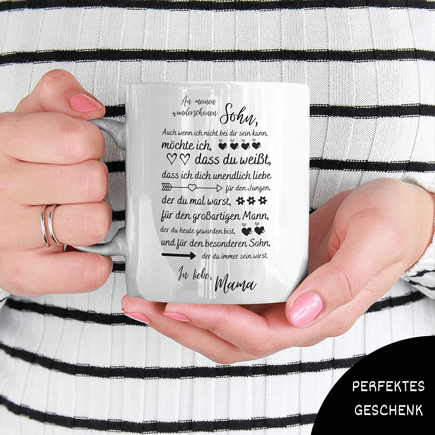 Kaffeetasse Spruch Sohn Sohn Auslandsreise Geschenk Sohn Etsy