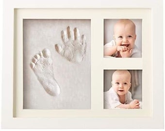 Use for Leaving Precious Memory for Children and Pet Blue Baby Hand & Footprint Makers,Handprint & Footprint Pet Paw Print Kit 