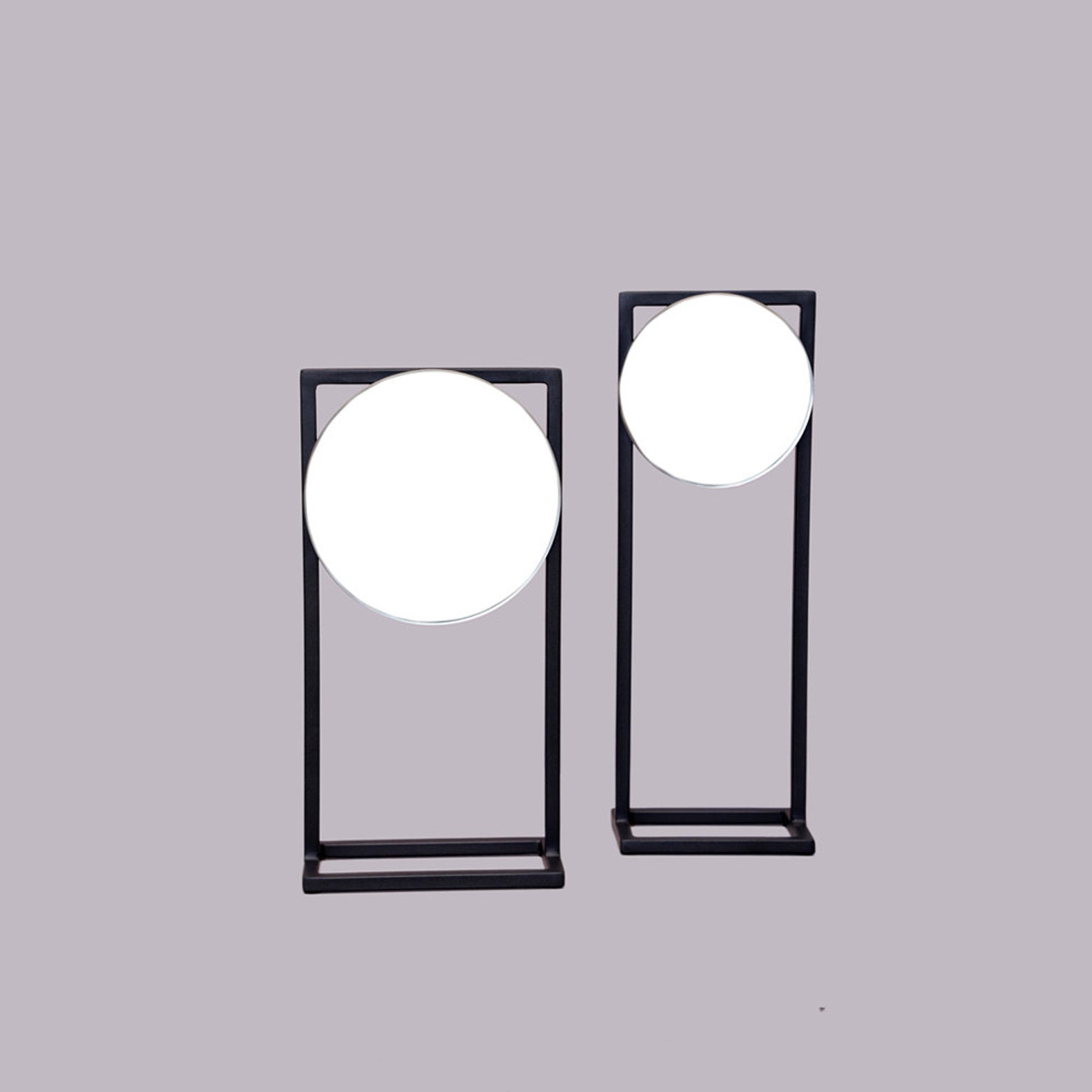 Two Table Top Mirrors Etsy