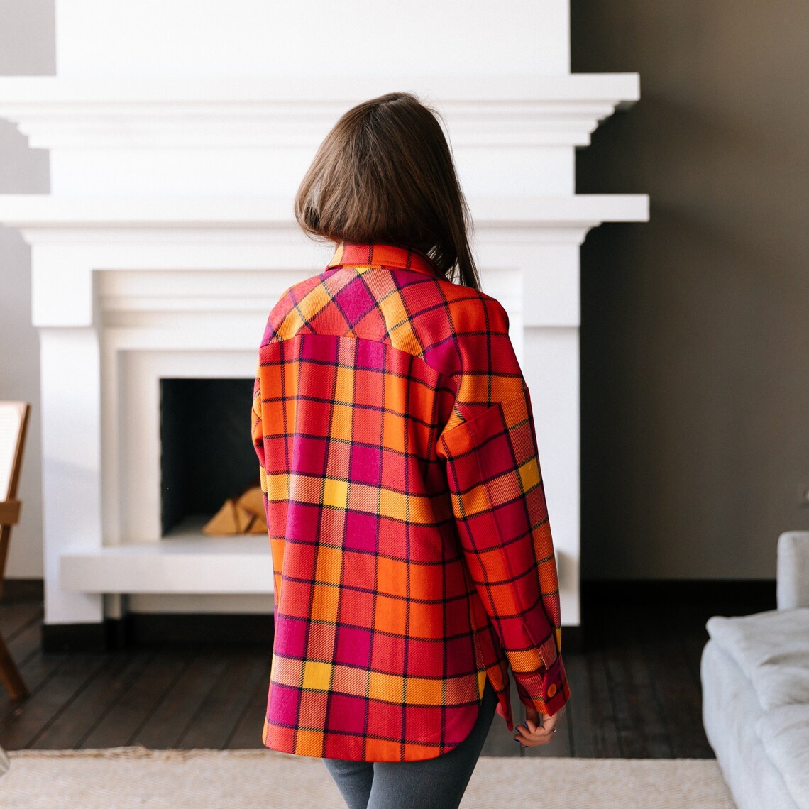 Women's jacket shirt shacket coat sewing patterns | Etsy