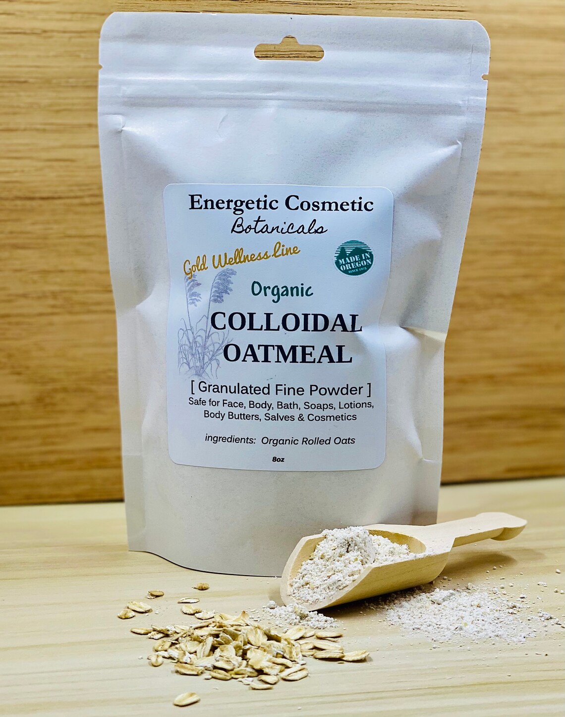 4 oz Colloidal Oatmeal Powder Organic Ground for dry Etsy