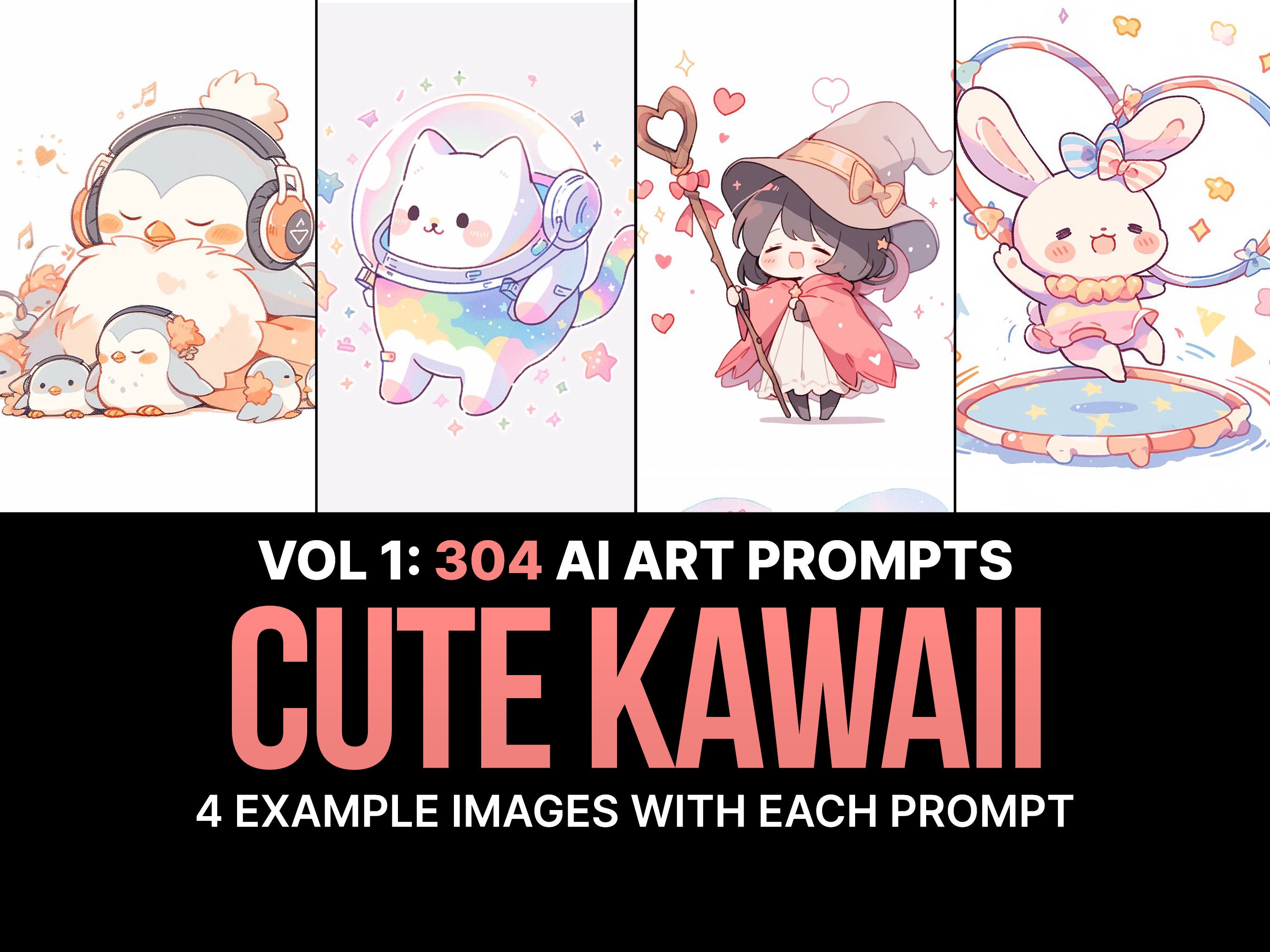 New art prompt idea: give me a kawaii anime girl