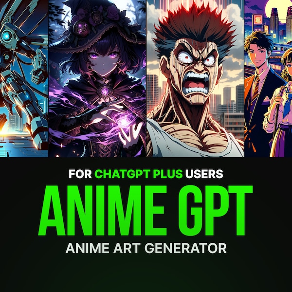 Anime Fantasy GPT - Anime Art Generator for ChatGPT | DALL-E, Prompts, Illustration, Digital Art, Ai Art, Chibi, Cartoon, Kawaii, Style