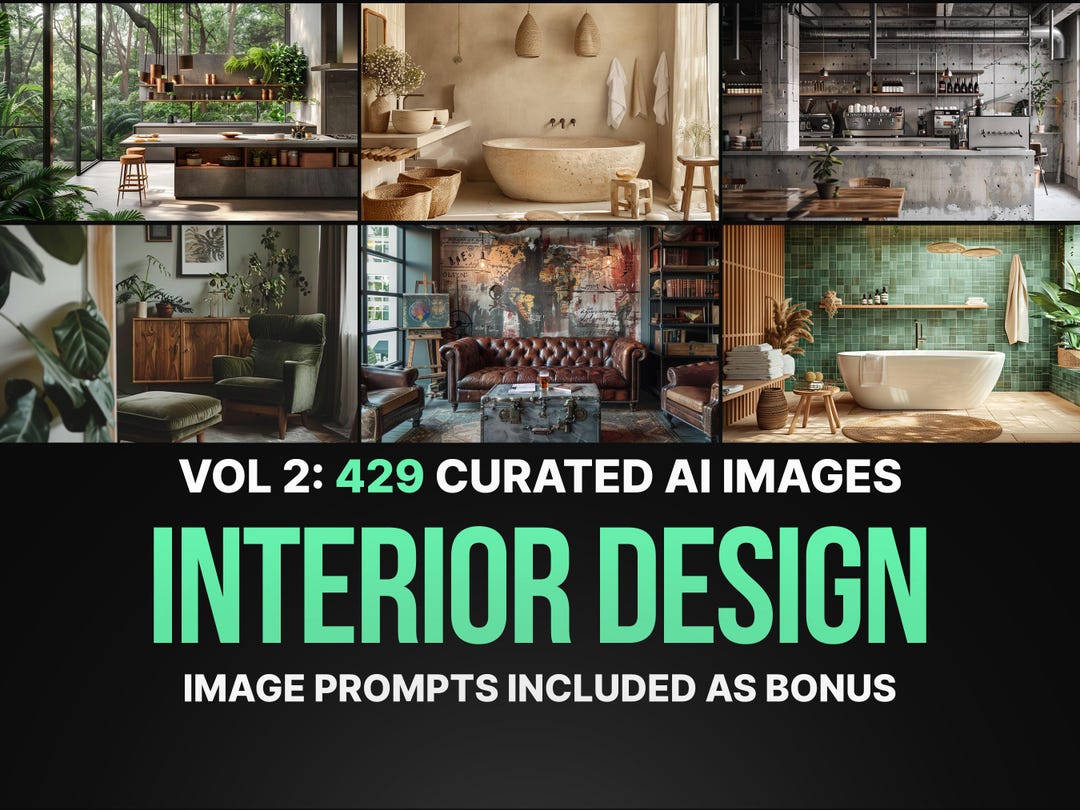429 AI Art Interior Design Images: Vol 2 | Curated Graphics, Styles ...