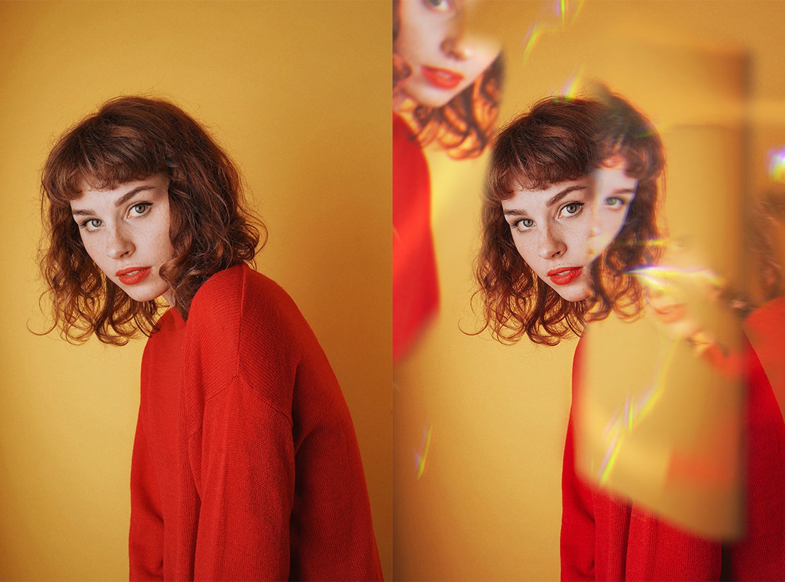 Prism Lens Photo Effect for Automatically Create Etsy