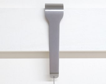 5 Pack of Steel Picture Rail Hanger & Hook Set Long Tailed