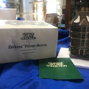 Studio 56 Dickens Village Series “Nephew Fred’s Flat”