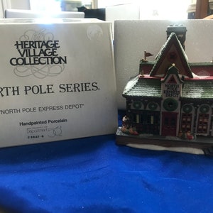 Dept 56 North Pole Series “North Pole Express Depot”