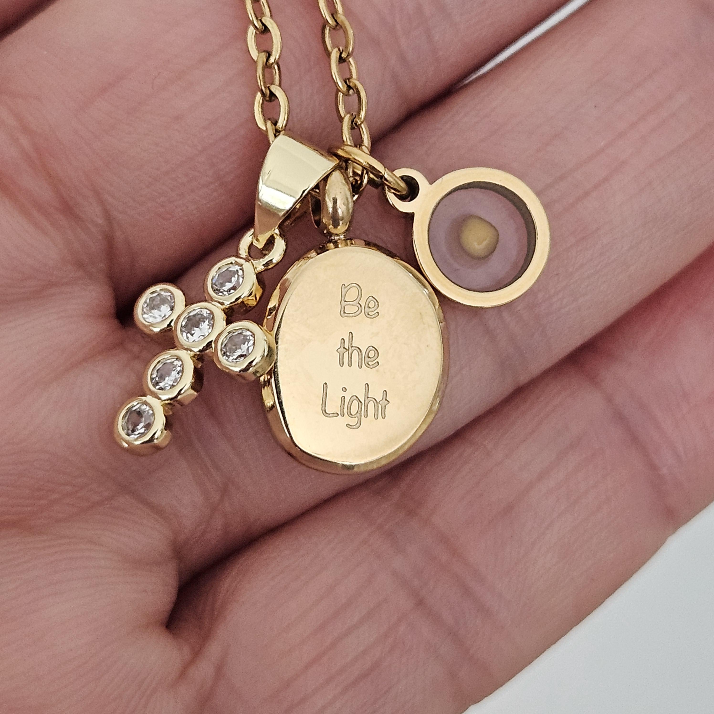 Collar De Cruz Para Mujer, Colgante De Punta De Baguette Iced Out, Circonita Cúbica, Joyería De