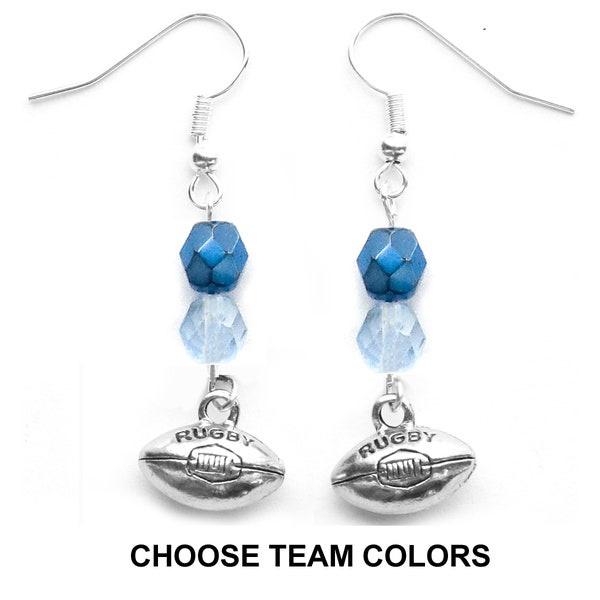 Rugby Earrings