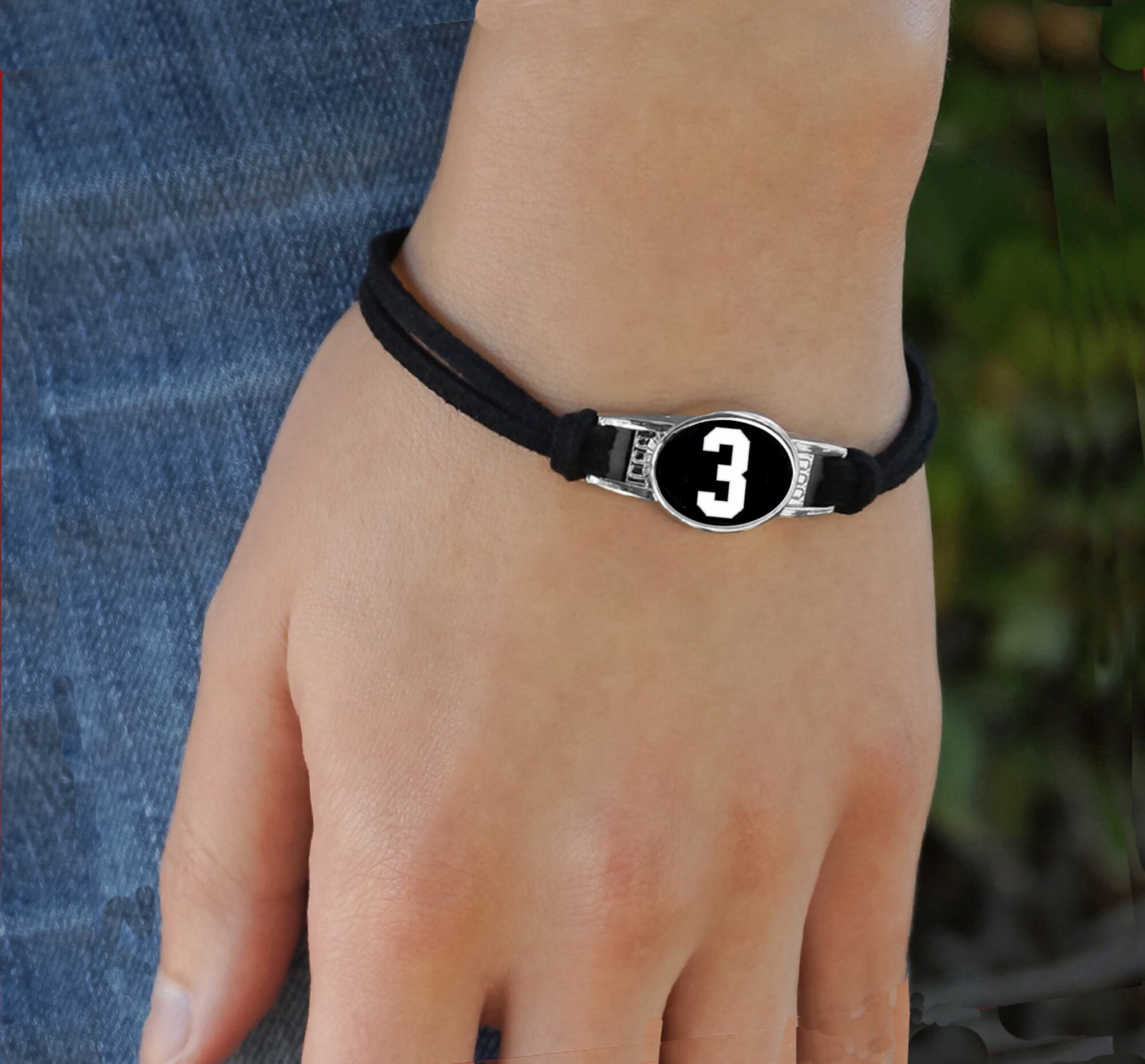 Number Bracelet Etsy