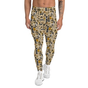 Mens animal print leggings deals