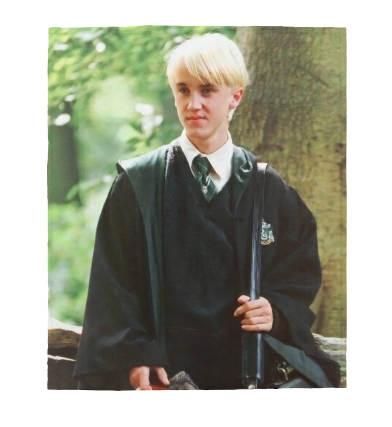 Draco Malfoy Fleece Blanket - Etsy UK